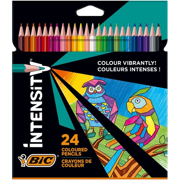 Miniatyrbillede 2 af 2: BIC 9641481 farveblyant 24 stk