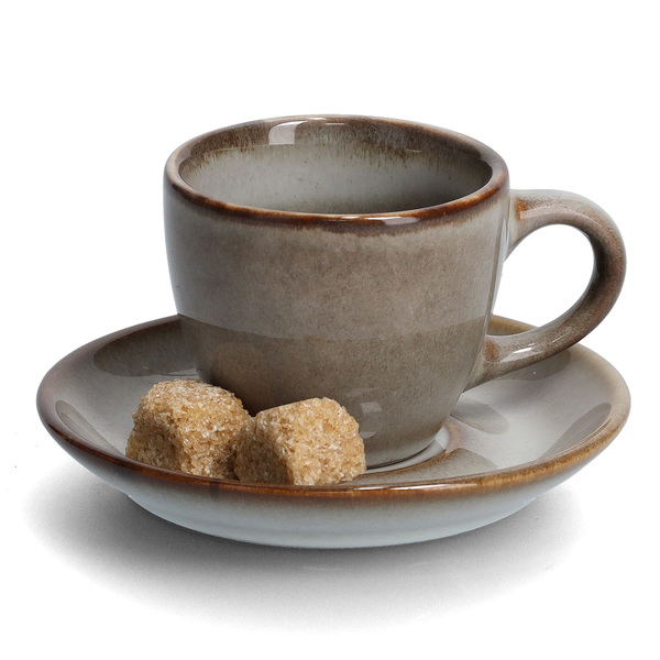 Zeller Present 26509 kop Gråbrun Espresso 4 stk