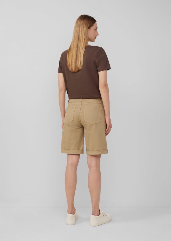 s.Oliver 2165973.83Z8.36 shorts Bermuda Hunstik Brun