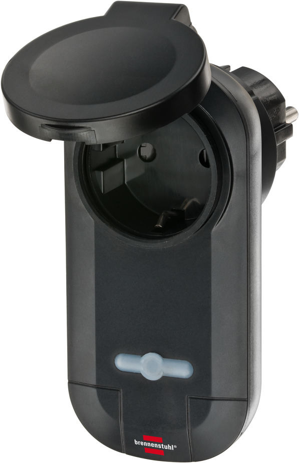 Miniatyrbillede 2 af 4: Brennenstuhl 1507030 smart stik 1000 W Sort