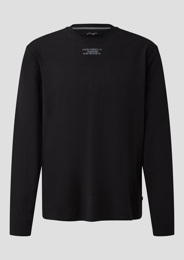 Miniatyrbillede 5 af 5: s.Oliver 2176731.9999.XXL skjorte & top T-shirt Langærmet Bomuld