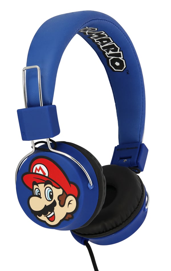 Miniatyrbillede 5 af 7: OTL Technologies Super Mario and Luigi Teen folding Hovedtelefoner Ledningsført Headset Spil Flerfarvet