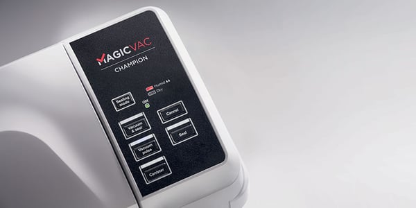Miniatyrbild 6 av 8: Magic Vac Champion vacuumförslutare Svart, Vit