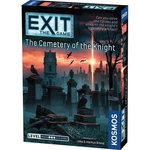 Miniatyrbillede 1 af 3: Thames & Kosmos EXIT: The Cemetery of the Knight Brætspil Strategi