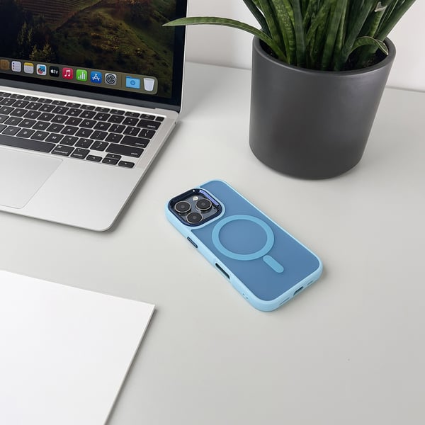 Wozinsky 5907769371080 mobiltelefon etui 17 cm (6.7") Cover Lyse Blå