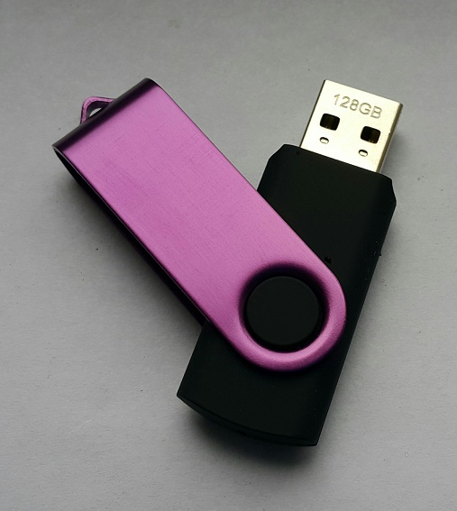 IMRO AXIS/128G USB USB-sticka 128 GB USB Type-A 2.0 Violett
