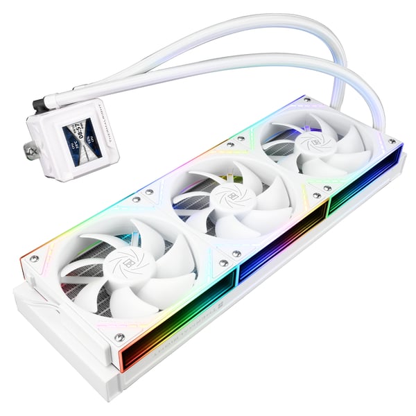Thermalright Frozen Warframe 360 Processor Alt-i-en væskekøler 12 cm Hvid 1 stk