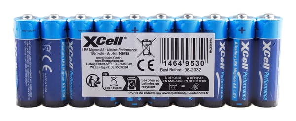 XCell 146495 husholdningsbatteri Engangsbatteri AA Alkaline