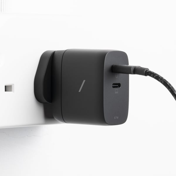 Miniatyrbillede 9 af 9: Native Union FAST-PD67-BLK-INT oplader til mobil enhed Laptop, Smartphone, Tablet Sort Vekselstrøm Hurtig opladning Indendørs