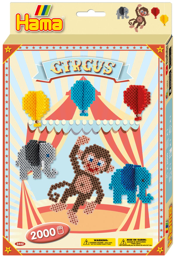 Pikkukuva 1 / 3: Hama Beads 3442 helmi Helmisekoitus Monivärinen 2000 kpl