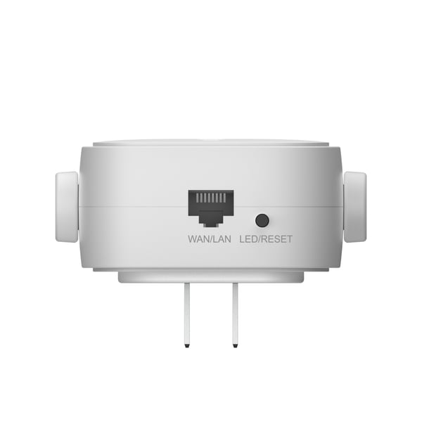 Ruijie Networks RG-EW300R mesh Wi-Fi-system Enkelt band (2,4 GHz) Wi-Fi 4 (802.11n) Hvid 1 Ekstern