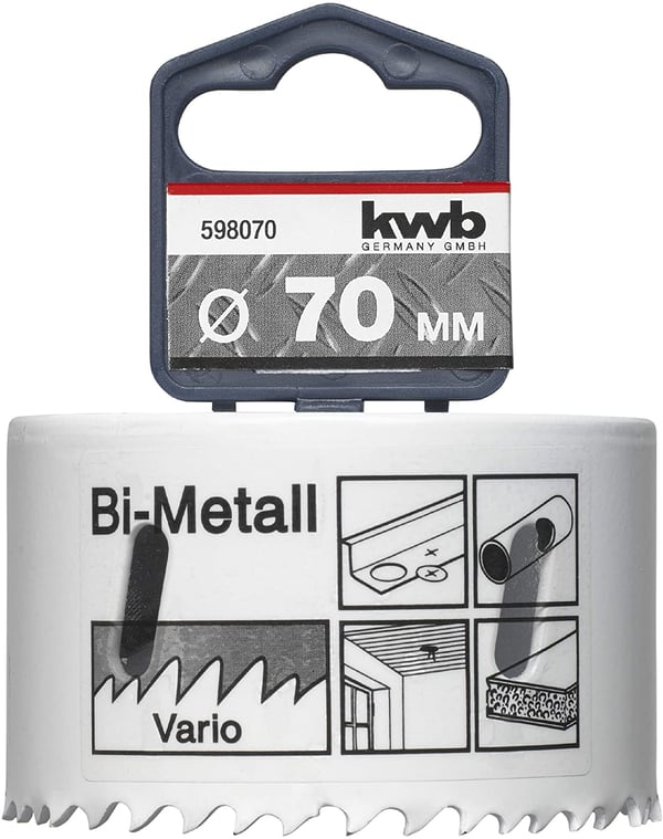 kwb ‎598070 hulsav Boremaskine 1 stk