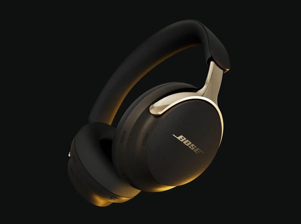 Bose 890101-0400 kuulokkeet ja kuulokemikrofoni Langaton Pääpanta Puhelut/Musiikki Bluetooth Musta, Kulta