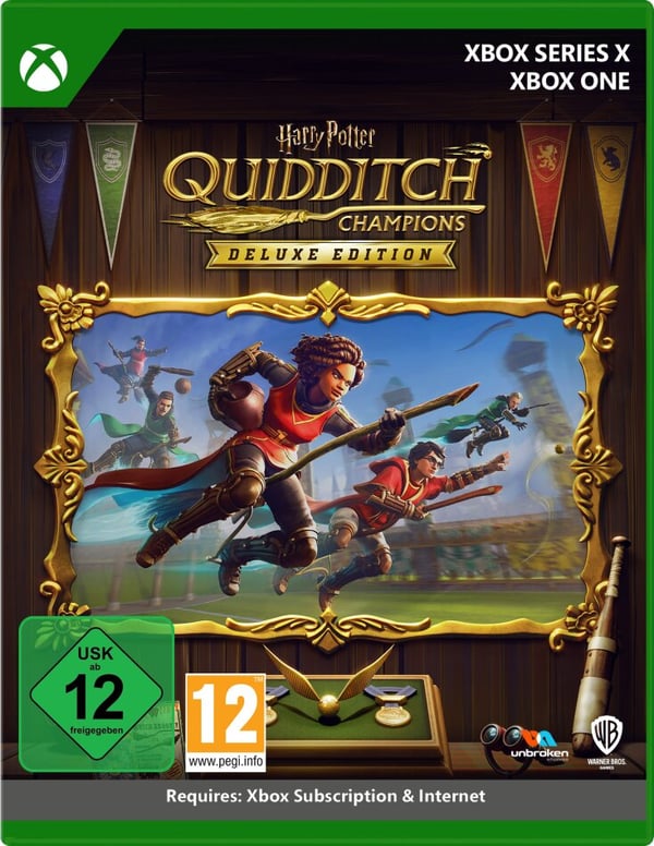 CeDe Harry Potter - Quidditch Champions Deluxe Tyska, Spanska, Franska, Italienska Xbox One/Xbox Series X