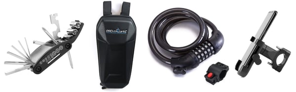 Miniatyrbillede 1 af 12: PRO-mounts E-scooter Accessories Kit