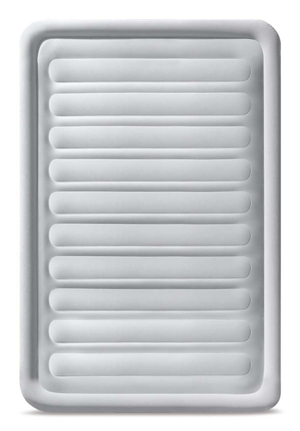 Intex DuraBeam Comfort Plush Mid-Rise Dubbelmadrass Grå