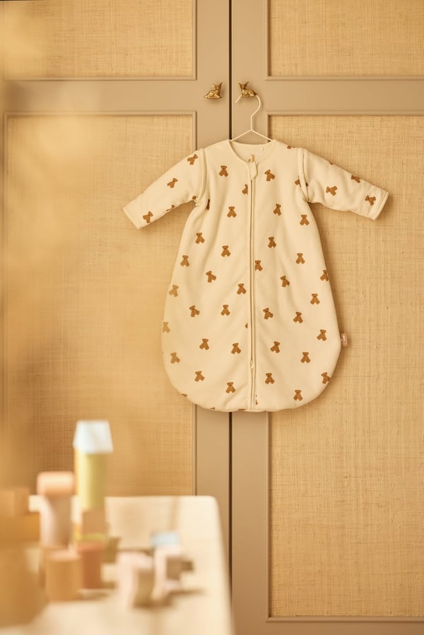 Miniatyrbillede 8 af 8: Jollein 016-410-68165 Baby sovepose Dreng/Pige Hvid, Brun