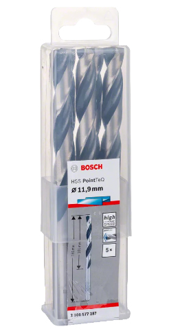 Miniatyrbild 2 av 2: Bosch 2 608 577 287 borr Spiralborrkona 5 styck