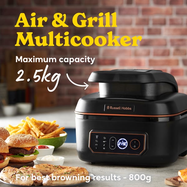 Russell Hobbs SatisFry Air & Grill Multikocher 5,5 L 1745 W Sort