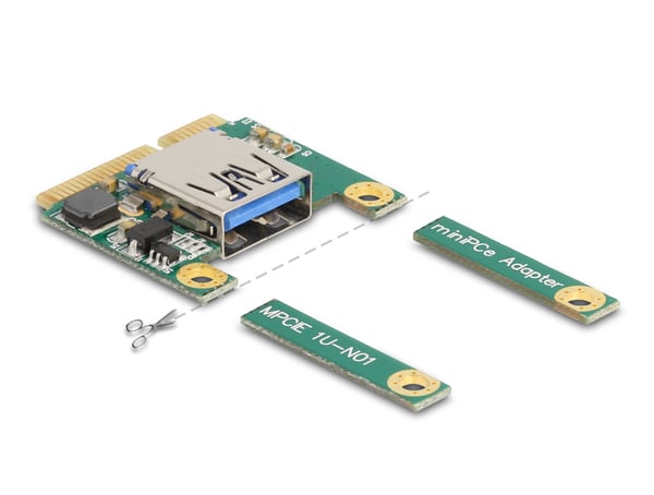 Pikkukuva 5 / 5: DeLOCK 80039 liitäntäkortti/-sovitin Sisäinen USB 2.0