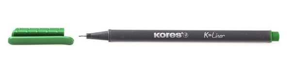 Kores FL28104 speedmarker 12 stk Fin spids Grøn