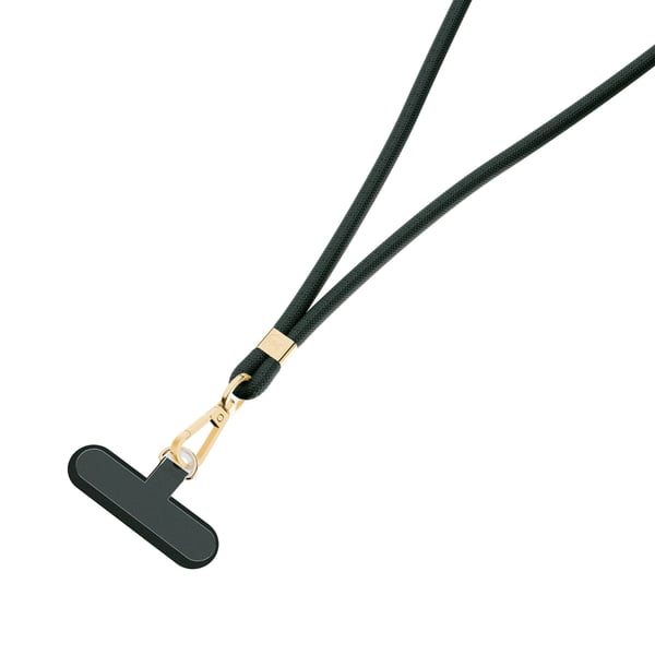 3MK EasyClip Elite strop Mobiltelefon Nylon, Zink Guld, Grøn