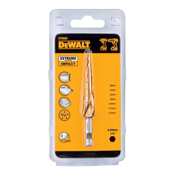 Pikkukuva 3 / 3: DeWALT DT5026-QZ poranterä Kartiopäinen poranterä