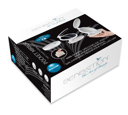 Macom 218 makeup spejl Hvid