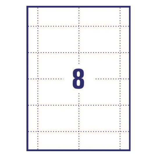 Avery LR7159-15 printpapir A4 (210x297 mm) Mat 25 ark Hvid