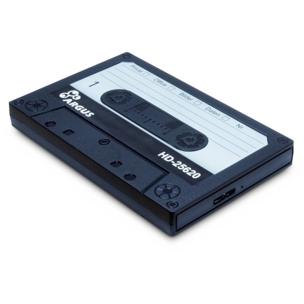 Inter-Tech HD-25620 HDD-kotelo Musta, Valkoinen 2.5"