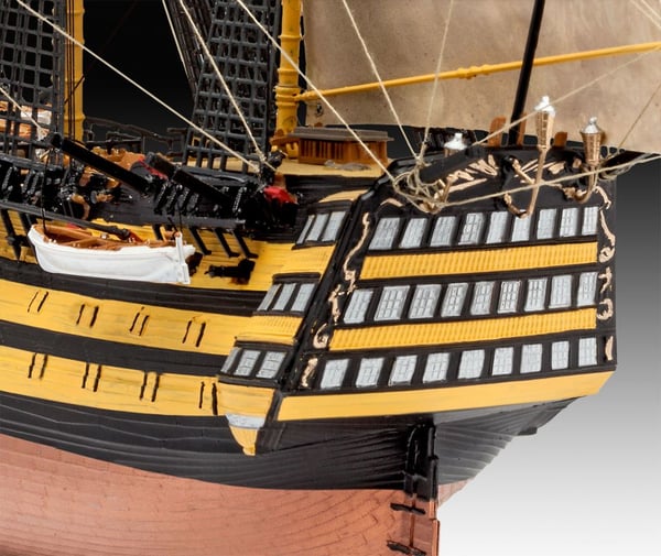 Revell Battle of Trafalgar Segelfartygsmodell Monteringssats 1:225