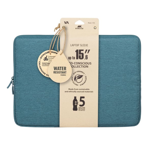 Rivacase Suzuka 7705 39,6 cm (15.6") Etui Turkisfarve