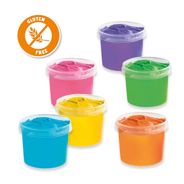 Pikkukuva 4 / 5: SES Creative Fingerpaint mega set vesiliukoinen sormiväri Multi