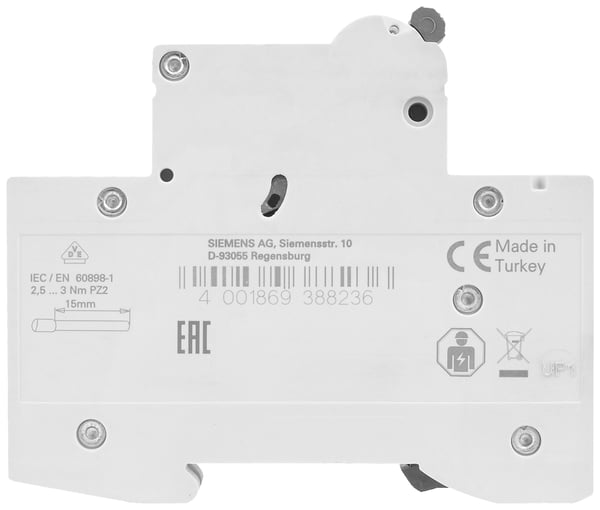Pikkukuva 2 / 8: Siemens Leitungsschutzschalter 5SL6132-7 C32A 1polig 6kA