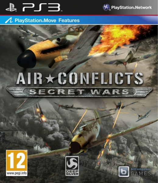 Deep Silver Air Conflicts: Secret Wars, PS3 Italiensk PlayStation 3
