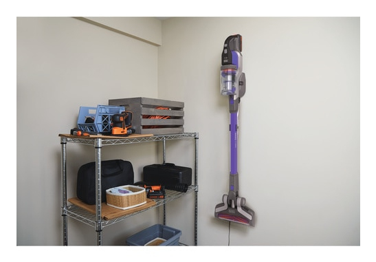 Black & Decker BHFEV182CP stav støvsuger & elektrisk kost 2-i-1 stangstøvsuger Batteri Dry Poseløs 36 W Violet 2 At