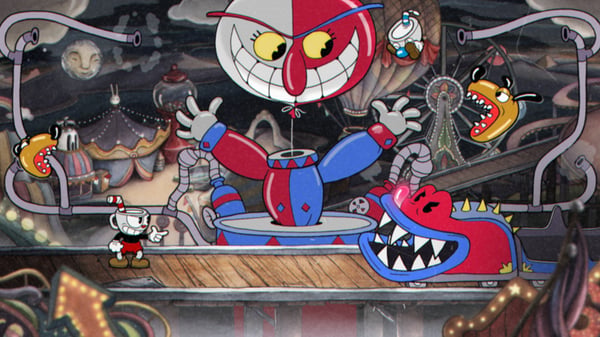 Miniatyrbillede 3 af 13: Take-Two Interactive Cuphead, Nintendo Switch Standard Flersproget