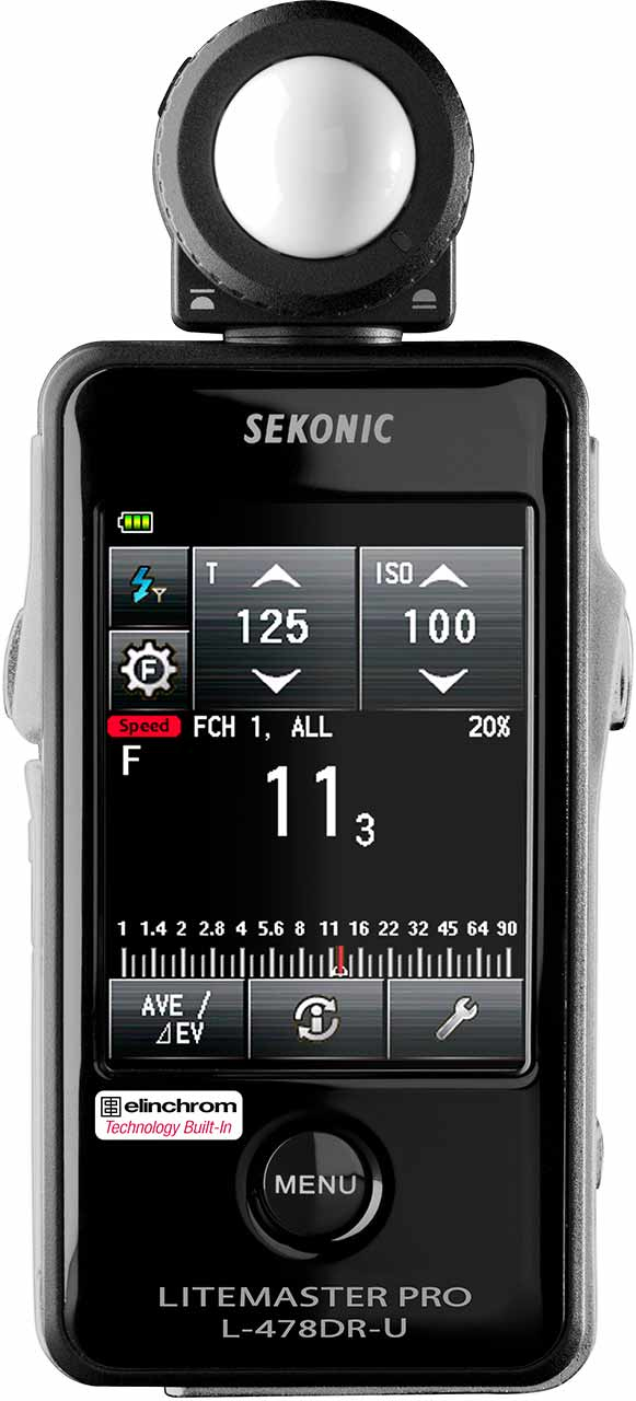 Sekonic L-478DR-EL lysmåler Sort Sekonic L-478DR-EL lysmåler Sort