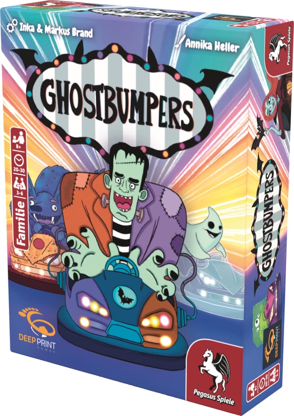 Miniatyrbild 3 av 4: Pegasus Ghostbumpers 30 min Kortspel Familj