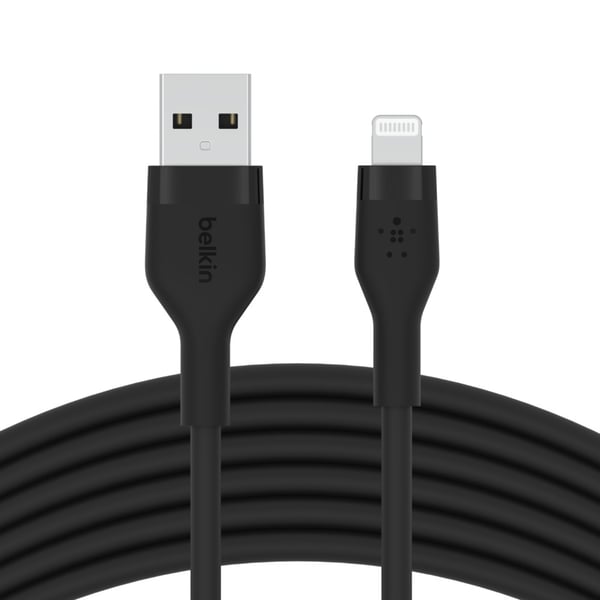 Belkin CAA008BT1MBK Lightning-kaapeli 1 m Musta