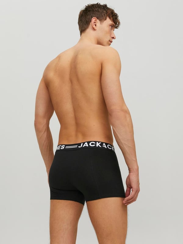 Jack & Jones 12081832_2381_485000_XXL alushousut Pitkälahkeiset alushousut Valkoinen