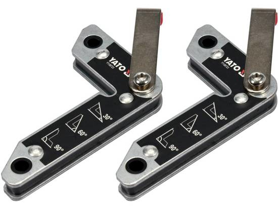 Pikkukuva 1 / 2: Yato YT-08723 puristin Musta, Ruostumaton teräs