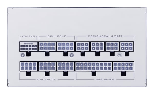 Lian Li SX1000P enhed til strømforsyning 1000 W 20+4 pin ATX ATX Hvid
