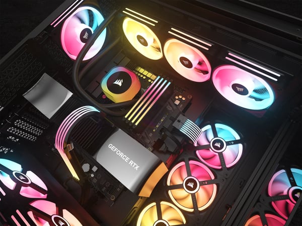 Corsair CP-8920282 computeretui del Universel LED-strimmel