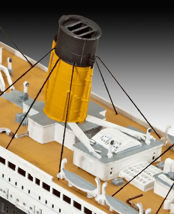 Miniatyrbillede 5 af 6: Revell RMS Titanic Model af passagerskib Monteringssæt 1:700