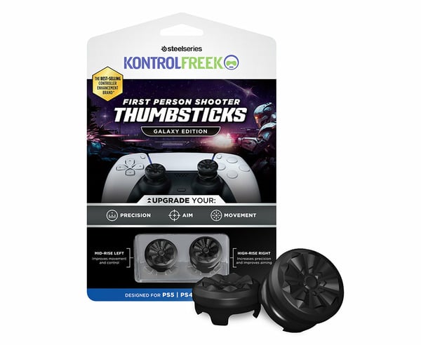 Miniatyrbillede 4 af 4: Steelseries Black Galaxy Thumbstick