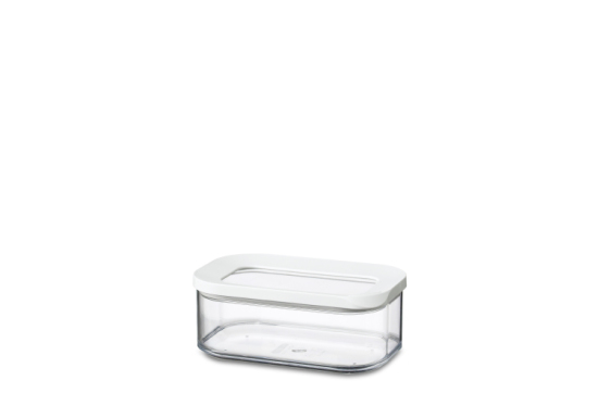 Rosti Mepal Modula Rektangulär Låda 0,425 l Transparent, Vit 1 styck Rosti Mepal Modula Rektangulär Låda 0,425 l Transparent, Vit 1 styck