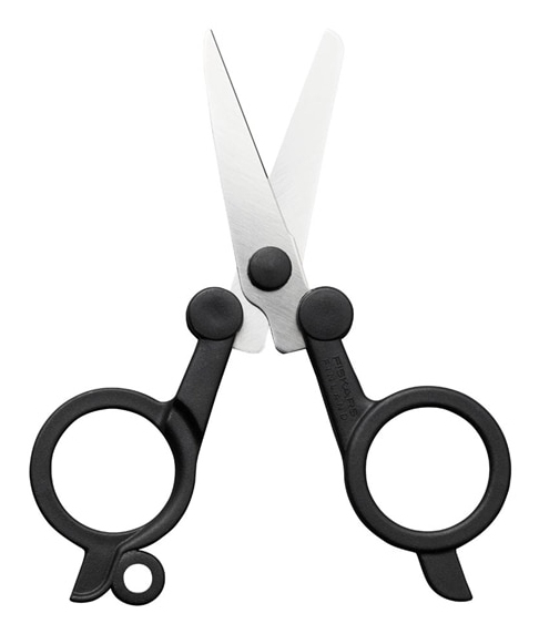 Miniatyrbild 5 av 7: Fiskars 1075352 kontorssax Universal Rakt snitt Svart, Rostfritt stål