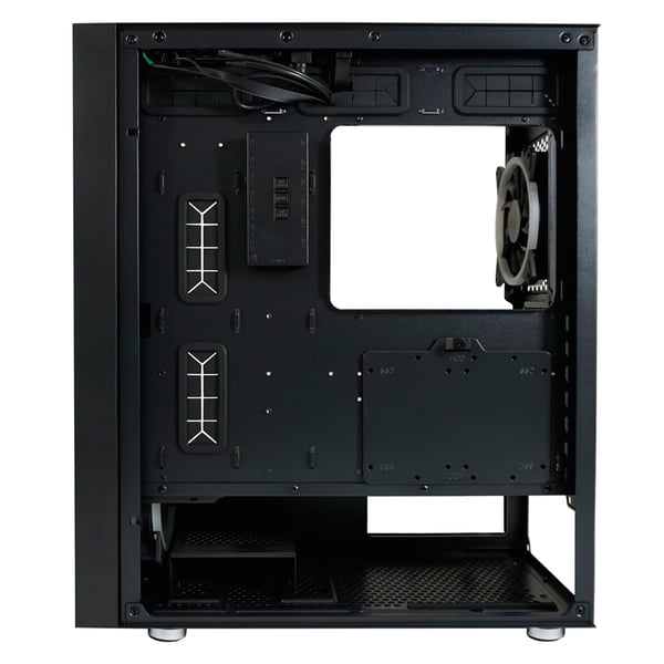 Miniatyrbild 11 av 23: LC-Power Black_Wanderer_X Midi Tower Svart
