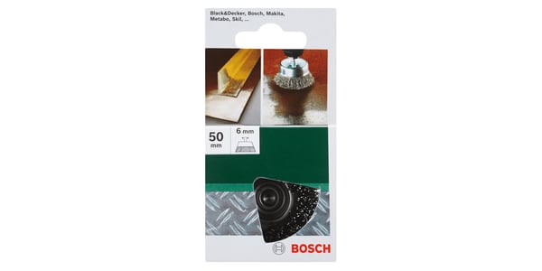 Miniatyrbild 3 av 3: Bosch 2 609 256 515 skivborste och koppborste Koppstålborste 5 cm